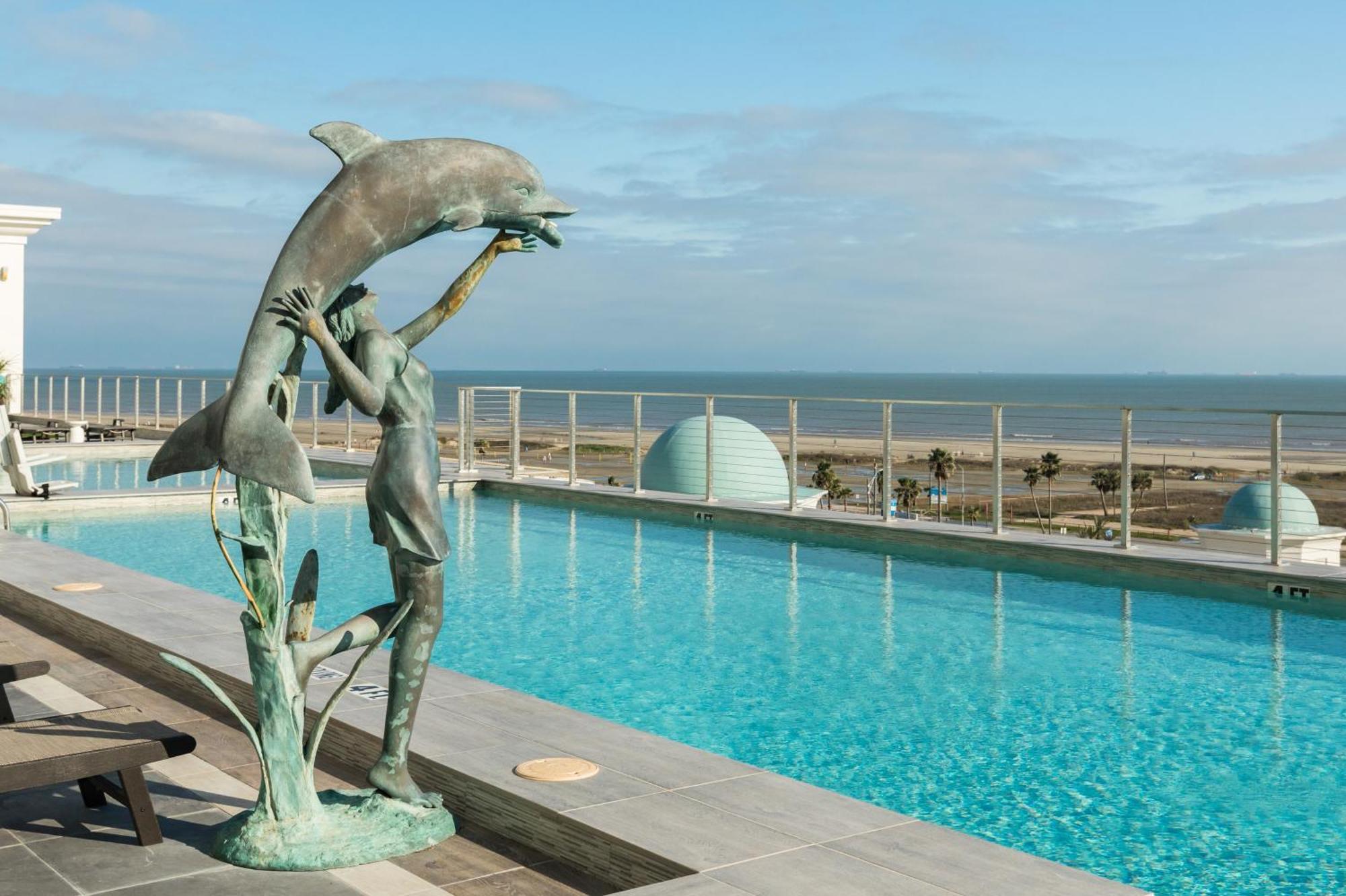 Emerald By The Sea Retreat Galveston Bagian luar foto