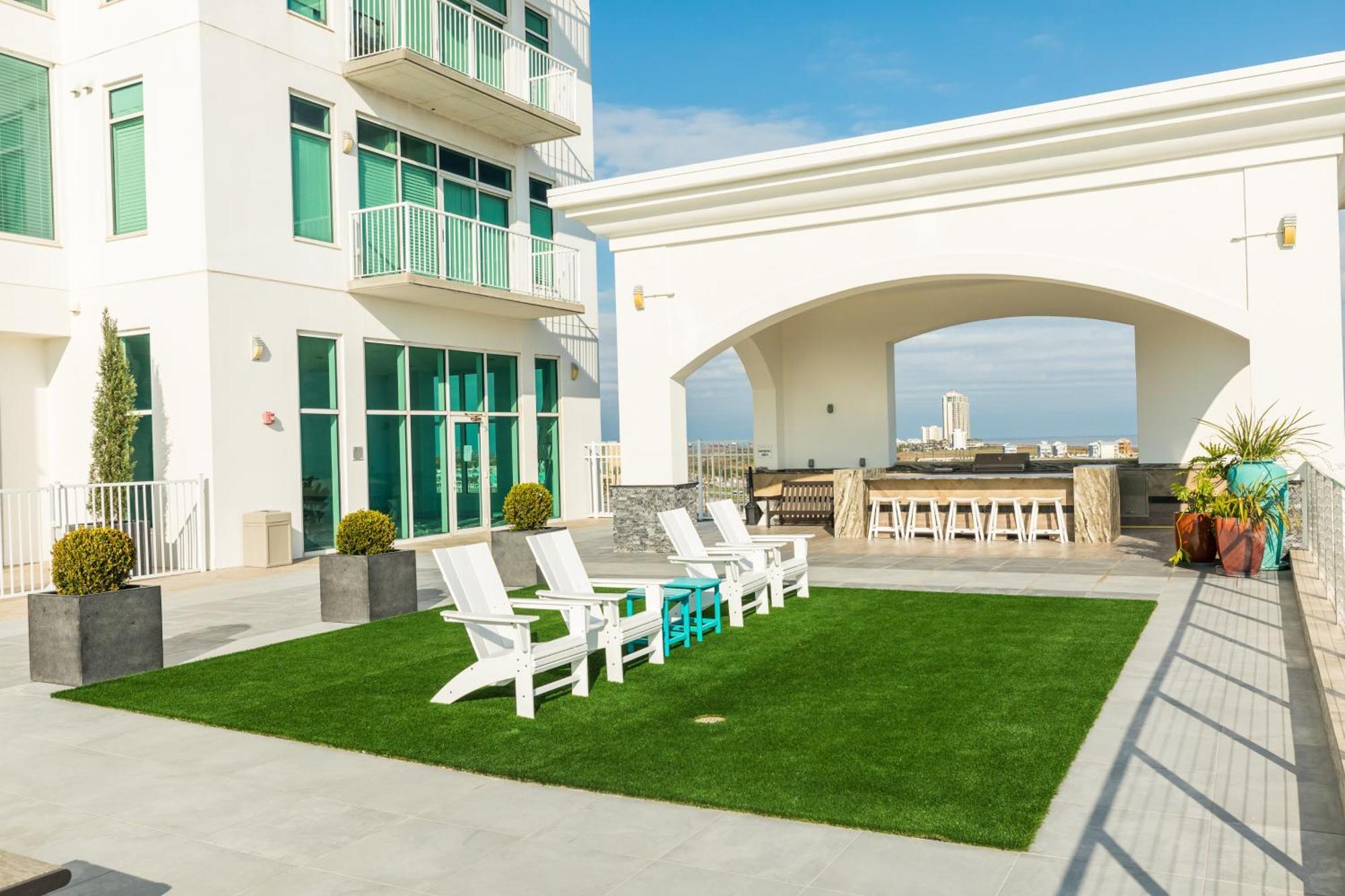 Emerald By The Sea Retreat Galveston Ruang foto