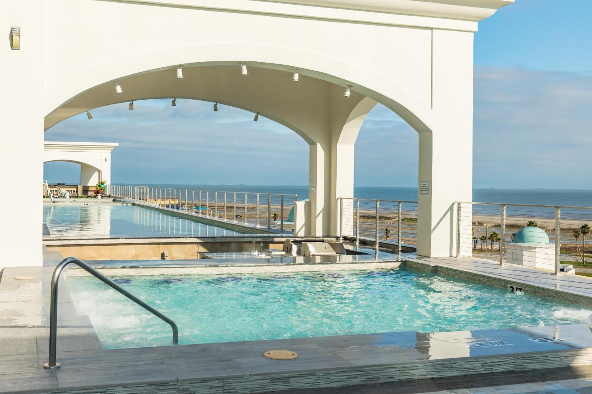 Emerald By The Sea Retreat Galveston Ruang foto