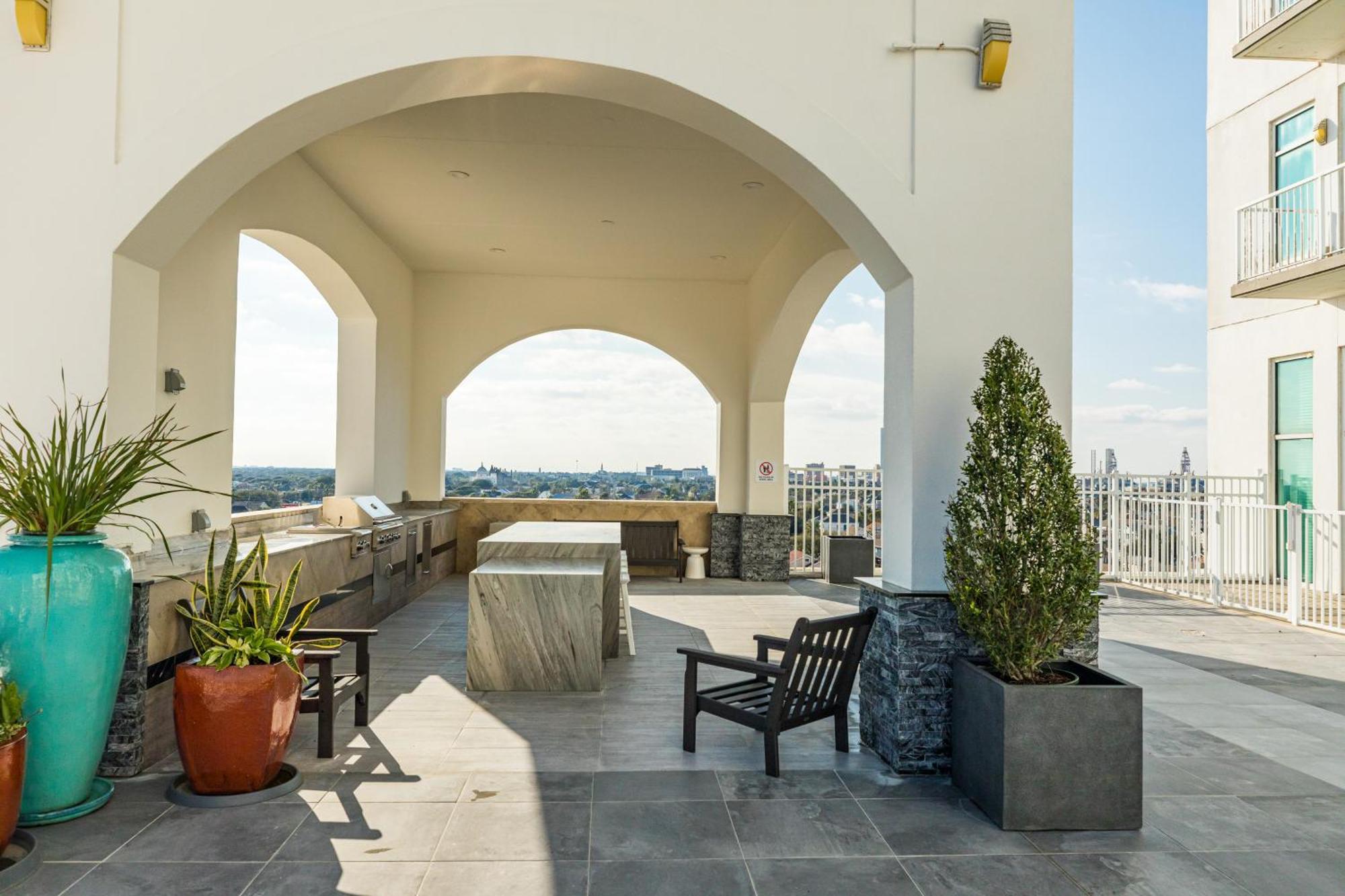Emerald By The Sea Retreat Galveston Ruang foto