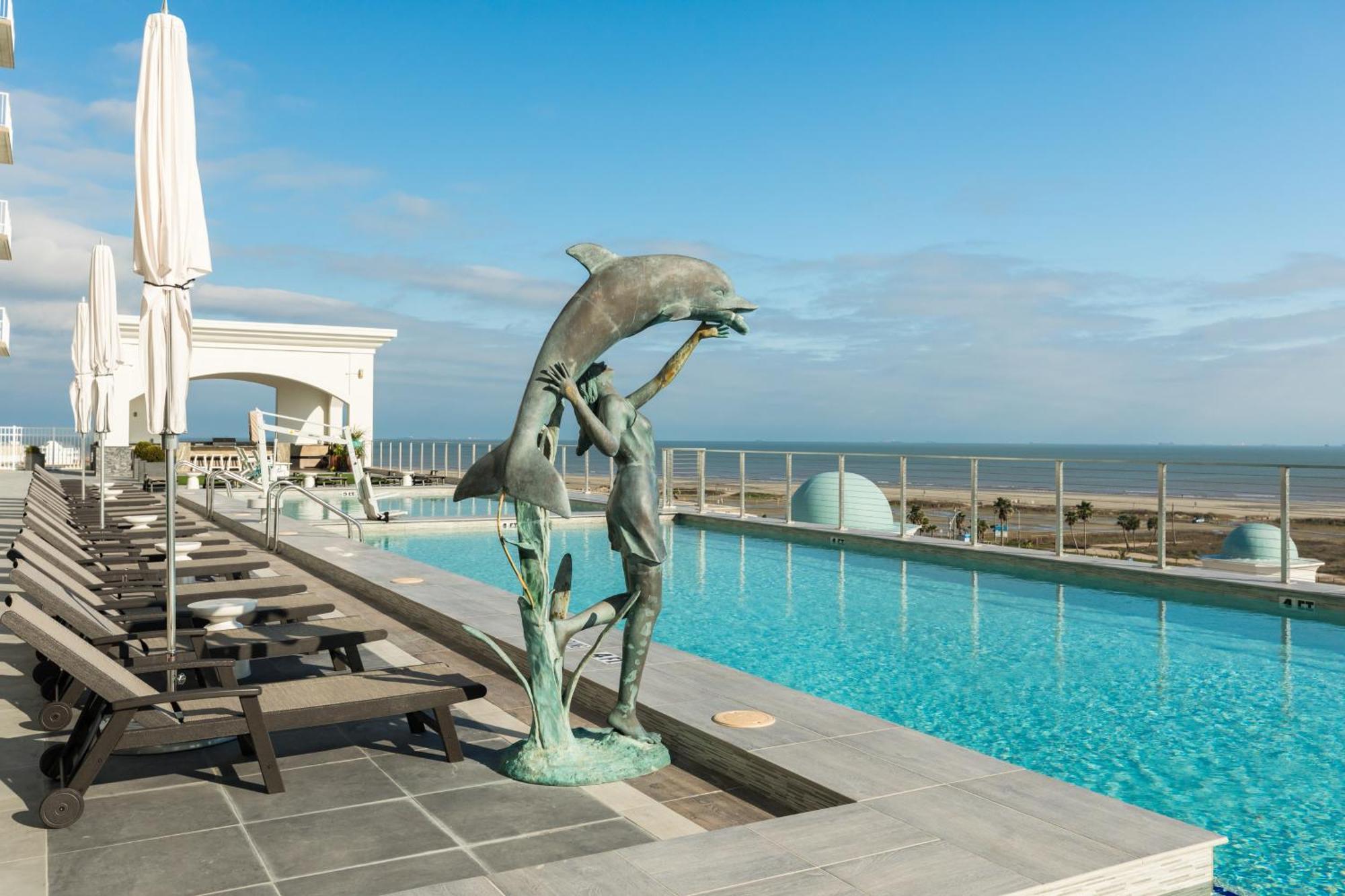 Emerald By The Sea Retreat Galveston Ruang foto